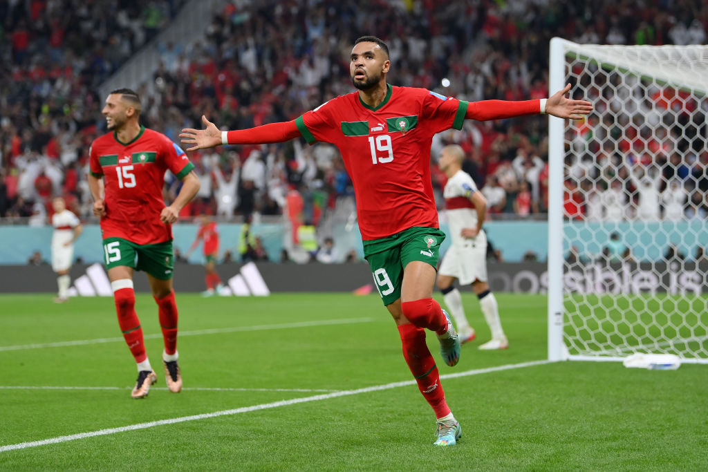  يوسف النصيري لاعب المنتخب المغربي ونادي إشبيلية الإسباني (Getty) ون ون winwin