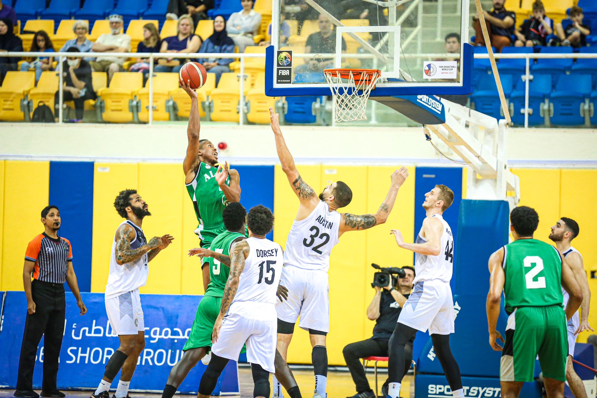 السد يهزم الأهلي ويتوج بلقب كأس الأمير لكرة السلة (FaceBook/qatarbasketball) ون ون winwin