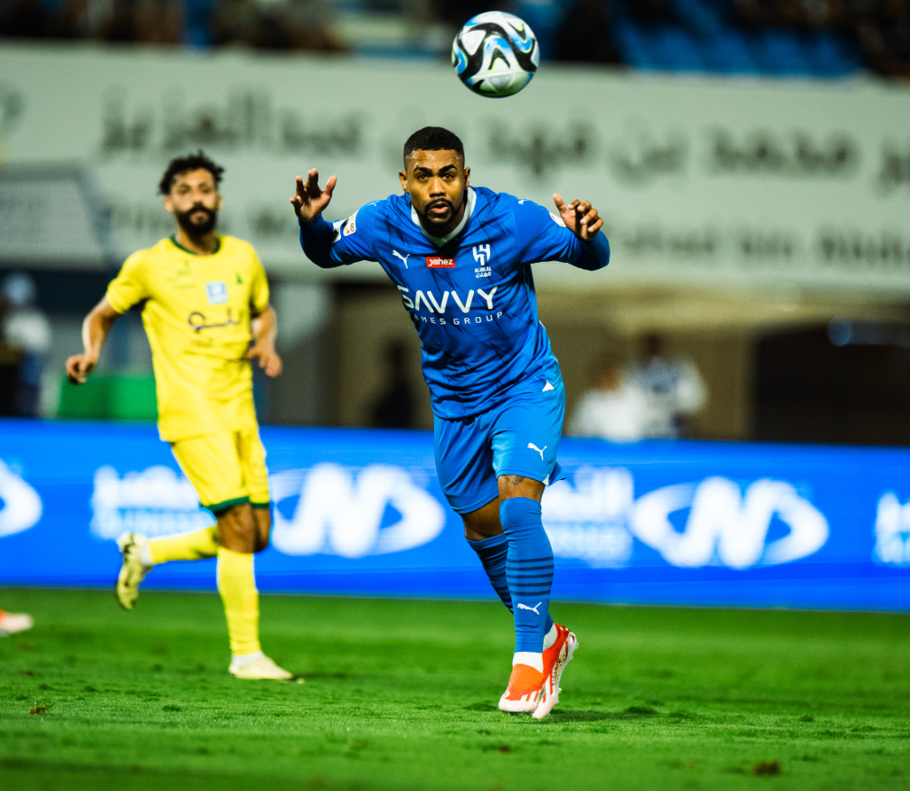 الهلال مالكوم الخليج الدوري السعودي روشن (Twitter/ Al Hilal) ون ون winwin