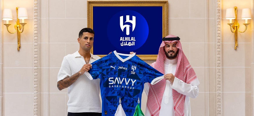 الهلال السعودي يضم البرتغالي جواو كانسيلو إلى صفوفه قادمًا من مانشستر سيتي