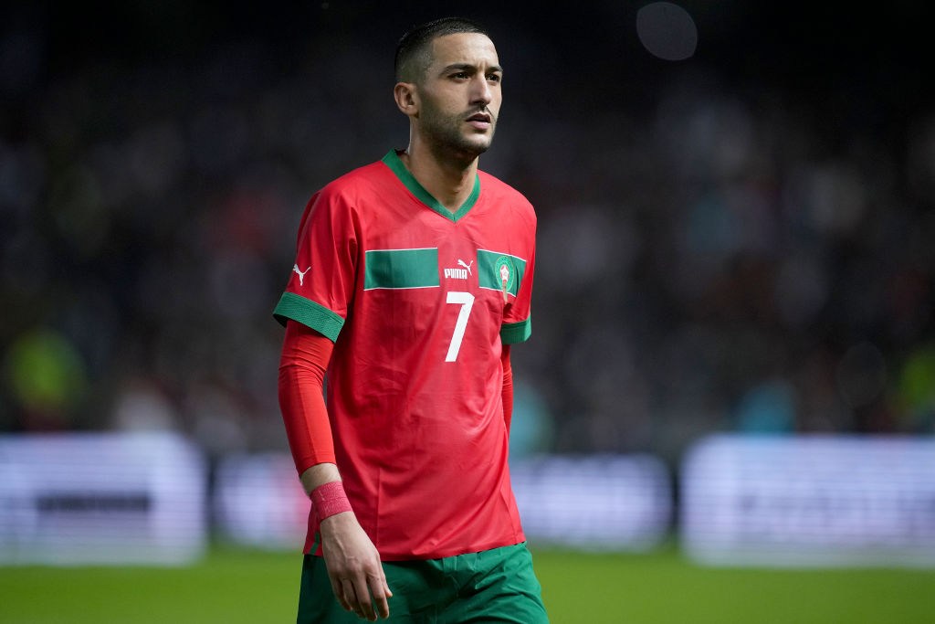 زياش يتألق مع المغرب