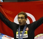السباح أحمد أيوب الحفناوي أحد الأبطال الذين رفعوا راية تونس في الألعاب الأولمبية (Getty) وين وين winwin