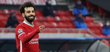 محمد صلاح ليفربول دوري أبطال أوروبا لايبزيغ احتفال هدف ون ون winwin