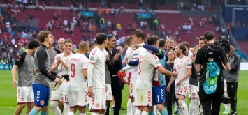 فرحة منتخب الدنمارك Denmark كأس امم اوروبا يورو 2020 EURO ون ون winwin