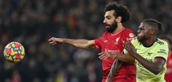 محمد صلاح أمام أرسنال