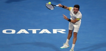 الإسباني روبرتو باوتيستا أغوت Roberto Bautista Agut بطولة قطر إكسون موبيل المفتوحة 2021 مجمع خليفة تنس ون ون winwin