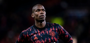 الفرنسي بول بوغبا Pogba مانشستر يونايتد أتلتيكو مدريد ملعب أولدترافورد إياب ثمن نهائي دوري أبطال أوروبا 2022 ون ون winwin