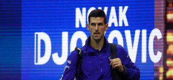 لاعب التنس الصربي نوفاك ديوكوفيتش Novak Djokovic بطولة أمريكا المفتوحة 2021 ون ون winwin