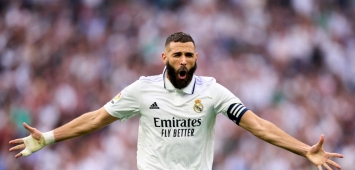 كريم بنزيما أحرز 18 هدفاً مع ريال مدريد عبر مختلف المسابقات هذا الموسم (Getty) ون ون winwin