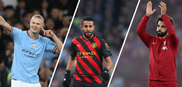 المصري محمد صلاح Salah الجزائري رياض محرز Mahrez النرويجي إيرلينغ هالاند Haaland ون ون winwin