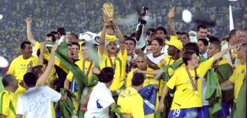 أرشيفية- منتخب البرازيل بطل كأس العالم 2002 (Getty) ون ون winwin