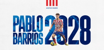 الدولي الإسباني بابلو باريوس - Pablo Barrios ون ون atleticodemadrid