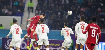 من لقاء قطر والبحرين في بطولة كأس الخليج ون ون winwin