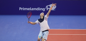 لاعب كرة التنس الأمريكي جون إيسنر John Isner (USA) غيتي ون ون winwin Getty