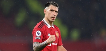 الدولي الأرجنتيني ليساندرو مارتينيز مدافع فريق مانشستر يونايتد - Lisandro Martinez urges Manchester United to ‘fight for the badge’ across run-in غيتي ون ون winwin Getty