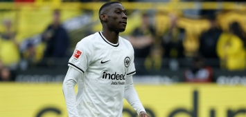 النجم الفرنسي راندال كولو مواني مهاجم فريق آينتراخت فرانكفورت الألماني - Randal Kolo Muani of Eintracht Frankfurt غيتي ون ون winwin Getty