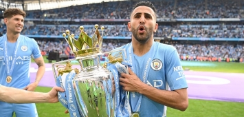 الدولي الجزائري رياض محرز جناح فريق مانشستر سيتي غيتي ون ون winwin Getty - Riyad Mahrez