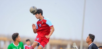 جانب من منافسات دوري الشباب العراقي لأندية الممتاز (Iraq F.A)