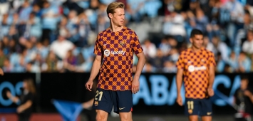 الدولي الهولندي فرينكي دي يونغ لاعب وسط فريق برشلونة ون ون winwin غيتي Getty - Frenkie de Jong central midfield of Barcelona 