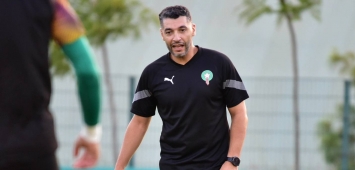 عصام الشرعي مدرب المنتخب الأولمبي المغربي(Facebook/Équipe du Maroc)