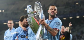 المدافع الإنجليزي كايل ووكر Kyle Walker نادي مانشستر سيتي الإنجليزي ون ون winwin