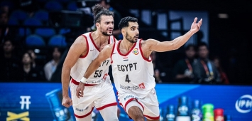 منتخب مصر لكرة السلة يفوز على الأردن85-69 ون ون winwin twitter/FIBAWC