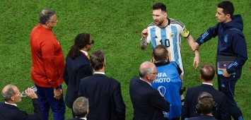 ليونيل ميسي ولويس فان غال كأس العالم 2022 الأرجنتين وهولندا (Getty) وين وين winwin