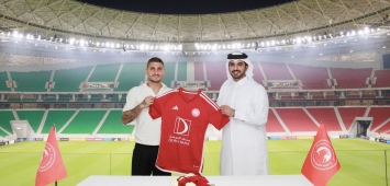 الإيطالي ماركو فيراتي اللاعب الجديد لنادي العربي القطري (X/alarabi_club)