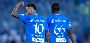 البرازيلي نيمار جونيور نجم نادي الهلال السعودي (Twitter/Alhilal_FC) وين وين winwin