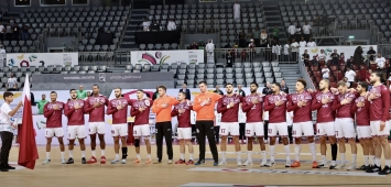 المنتخب القطري لكرة اليد (X/@qatar_olympic)