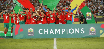 المنتخب المغربي المتوج بكأس إفريقيا تحت 23 سنة (Facebook: CAF)