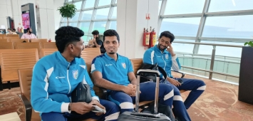 من سفرية الهند إلى قطر للمشاركة في كأس آسيا 2023 (X/IndianFootball) ون ون winwin