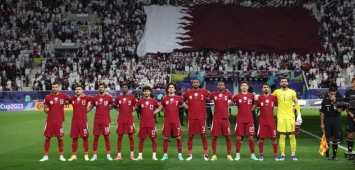 منتخب قطر حظي بدعم جماهيري كبير خلال مباراة الصين (X/qfa)