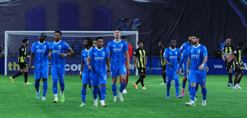 من مباراة الهلال والاتحاد - ذهاب ربع نهائي دوري أبطال آسيا (X / Alhilal_EN)