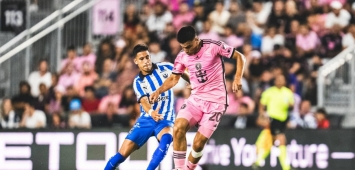 جانب من لقاء انتر ميامي ومونتيري المكسيكي في كأس أبطال الكونكاكاف (X/InterMiamiCF) ون ون winwin