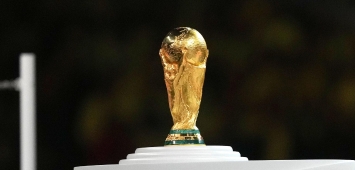 مجسم كأس العالم لكرة القدم (Getty)