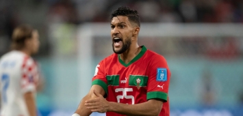 من مشاركة يحيى عطية الله مع منتخب المغرب في نهائيات كأس العالم 2022