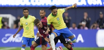 جانب من مباراة البرازيل وكوستاريكا في كوبا أمريكا 2024 (Getty)