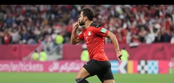 اللاعب الراحل أحمد رفعت بقميص المنتخب المصري