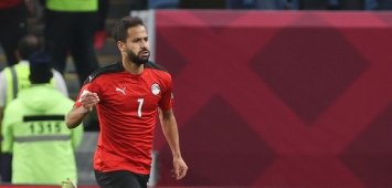 اللاعب الراحل أحمد رفعت بقميص منتخب مصر