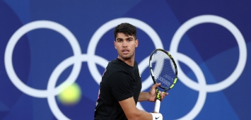 لاعب التنس الإسباني كارلوس ألكاراز في أولمبياد باريس 2024