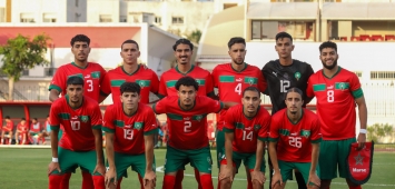 منتخب المغرب الأولمبي قبل مواجهة بلجيكا الودية