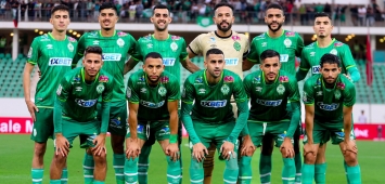 فريق الرجاء البيضاوي بطل الدوري المغربي لموسم 2023-2024 (X/RCAofficiel)