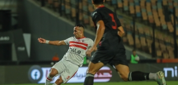 جانب من مباراة الزمالك وبلدية المحلة في الدوري المصري (تصوير: محمد يحيى)