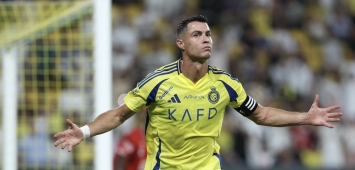 قائد وهداف نادي النصر كريستيانو رونالدو أمام الرائد