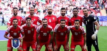 صورة جماعية للاعبي منتخب الأردن