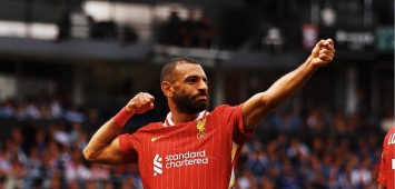 المصري محمد صلاح مهاجم ليفربول الإنجليزي