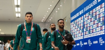 من وصول بعثة المنتخب السعودي للصين