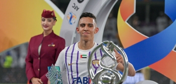 سفيان رحيمي مهاجم العين الإماراتي والمنتخب المغربي