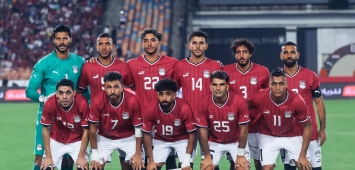 من مباراة منتخب مصر الافتتاحية في تصفيات كأس أمم أفريقيا أمام الرأس الأخضر